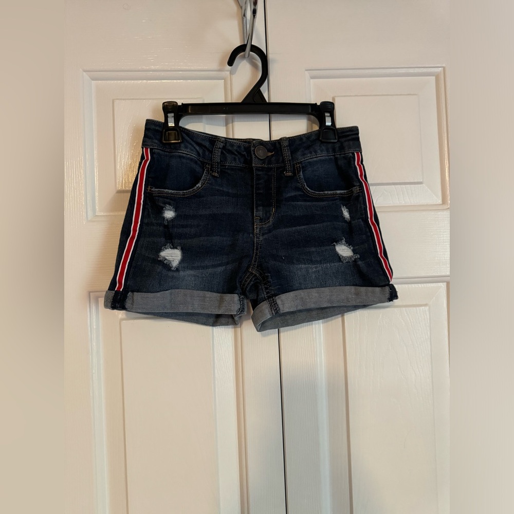 SO Girls destructed Shortie Jean Shorts